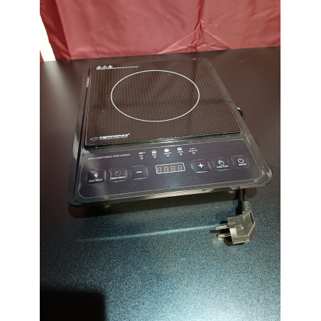 La mâna a doua: Индукционен котлон Esperanza Krakatau EKH005, 2000W, 80-270°C, 5 функции, Черен