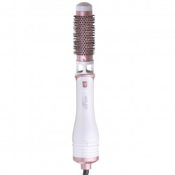 La mâna a doua: Perie de uscare si de coafare 5in1 Adler AD 2027, 1200 W, 2 temperaturi, Acoperire ceramica, Accesorii, Alb/Roz