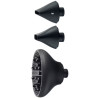 La mâna a doua: Uscator de par Remington AIR3D D7777, 1800W, Ionizare, Motor DC, Flux de aer 3D, Maro