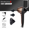 La mâna a doua: Uscator de par Remington AIR3D D7777, 1800W, Ionizare, Motor DC, Flux de aer 3D, Maro