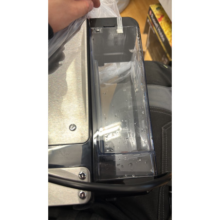 La mâna a doua: Espressor cafea macinata si capsule 8in1 Oliver Voltz OV51171N8M, 1450W, 1 L, 5 adaptoare, 19 bar, Negru/Argintiu