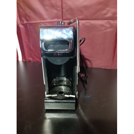 La mâna a doua: Espressor cafea macinata si capsule 8in1 Oliver Voltz OV51171N8M, 1450W, 1 L, 5 adaptoare, 19 bar, Negru/Argintiu