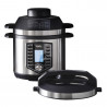 La mâna a doua: Multicooker si Air Fryer 2in1 Oliver Voltz OV51985G6, 6L, 1500W, 44 functii, 12 programe, Inox