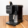 La mâna a doua: Espressor capsule si cafea macinata 8in1 Oliver Voltz OV51171I5, 1350W, 20 bar, Spumare lapte, Negru