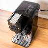 La mâna a doua: Espressor capsule si cafea macinata 8in1 Oliver Voltz OV51171I5, 1350W, 20 bar, Spumare lapte, Negru