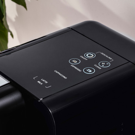 La mâna a doua: Espressor capsule si cafea macinata 8in1 Oliver Voltz OV51171I5, 1350W, 20 bar, Spumare lapte, Negru