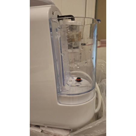 La mâna a doua: Espressor cafea macinata si capsule 8in1 Oliver Voltz OV51171M8R, 1450W, 19 bar, Alb/Auriu