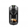 La mâna a doua: Espressor 8in1 Oliver Voltz OV51171K8R, 1450W, 0.8 L, 5 adaptoare, 19 bar, Cafea macinata si capsule, Negru/Argentiu