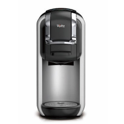 La mâna a doua: Espressor cu cafea macinata si capsule 8 in 1 Oliver Voltz OV51171J8R, 1450W, 0.6 L, 5 adaptoare, 19 bar, 7 lungimi de cafea, Negru/Argintiu