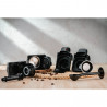 La mâna a doua: Espressor cafea macinata si capsule 8в1 Oliver Voltz OV51171B5, 1450W, 19 bar, Negru/Rosu