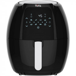 La mâna a doua: Friteuza cu aer cald Oliver Voltz OV51980F, 1800W, 7.7 L, 8 programe, Timer, Negru