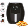 La mâna a doua: Friteuza cu aer cald Oliver Voltz OV51980F, 1800W, 7.7 L, 8 programe, Timer, Negru