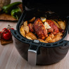 La mâna a doua: Friteuza cu aer cald Oliver Voltz OV51980F, 1800W, 7.7 L, 8 programe, Timer, Negru