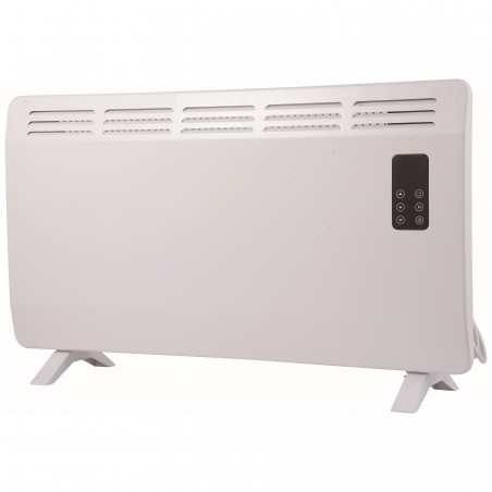 La mâna a doua: Convector electric Oliver Voltz OV51974D, 2400W, Telecomanda, Wi-Fi, Aplicatie Tuya, Alb