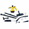 La mâna a doua: Oliver Voltz Steam Cleaner OV51002A 14 în 1, 3.2 bar, 1050W, 350 ml, Accesorii, Negru/galben