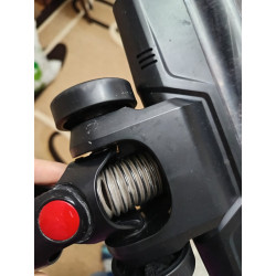 La mâna a doua: Aspirator fără fir Oliver Voltz OV51001Q, 250W, Li-ion 2500 mAh, 3 viteze, 0.6 l, 25 kPa, Ecran tactil, Negru