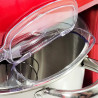 La mâna a doua: Mixer planetar Oliver Voltz V51115A, 2100W, 7.5 litri, 6 viteze, Pulse, 3 agitatoare, Rosu