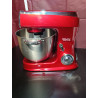 La mâna a doua: Mixer planetar Oliver Voltz V51115A, 2100W, 7.5 litri, 6 viteze, Pulse, 3 agitatoare, Rosu