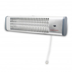 La mâna a doua: Radiator cu quartz pentru baie Rosberg R51972B, 1200W, 3 tuburi, 3 trepte, Protectie, Argintiu