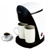 La mâna a doua: Cafetiera Rosberg R51170E, 450W, 250ml, 2 cani,Cafea macinata, Filtru permanent, Alb