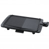 La mâna a doua: Gratar electric Rosberg R51015I, 1500W, 36x26 cm, 2 zone de gatit, Antiaderenta, Negru