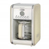 La mâna a doua: Cafetiera Ariete VINTAGE AMERICANO 1342/03, 960W, 2.1 L, Timer, Programare, Pauza, Sistem anti-picurare, Bej