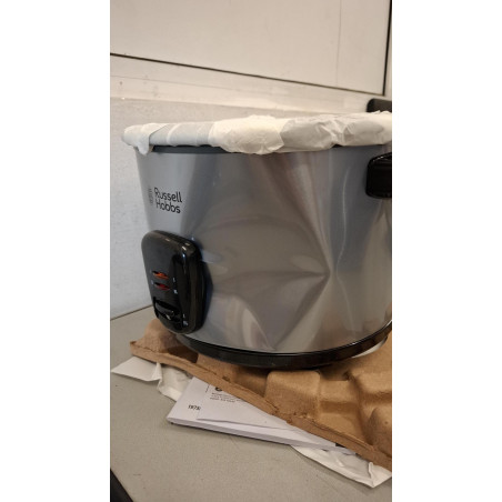 La mâna a doua: Aparat pentru gatit orez sau cu aburi Russell Hobbs 19750-56 Cook@Home, 700W, 1.8 l, 2 programe, Inox