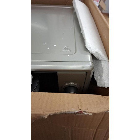 La mâna a doua: Cuptor electric Elite EMO-FL 65 2591, 2000 W, 65 litri, 3 moduri, Sticla dubla, Termostat, Temporizator, Ventilator turbo, Gri