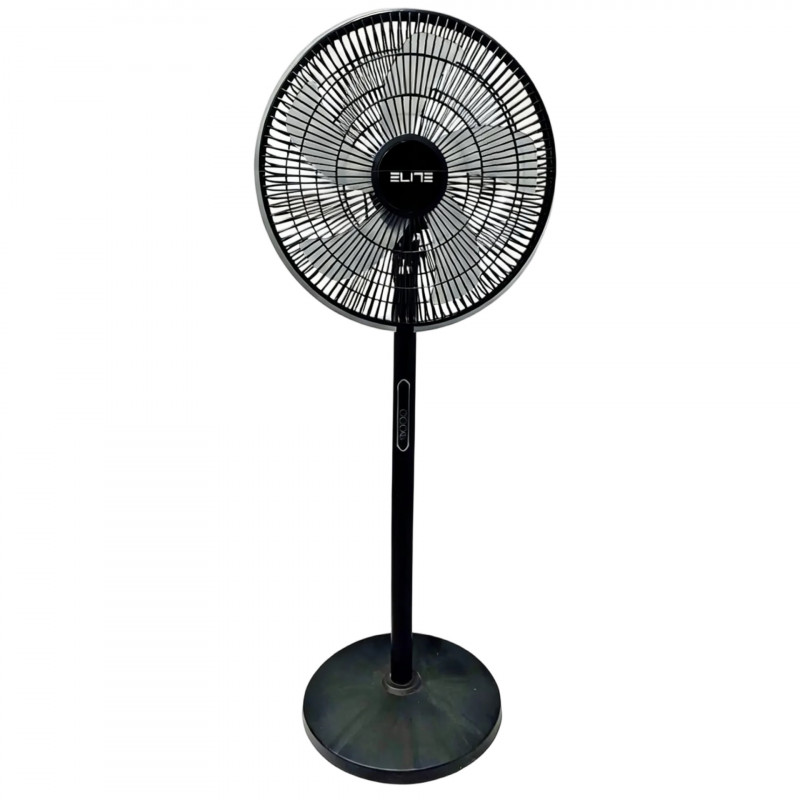 Ventilator Elite EUSFS-1433BL, 40 W, 40 cm, 3 viteze, temporizator de 9 ore, negru