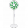 Ventilator Elite EFS-1344, 40 W, 30 cm, 3 viteze, Oscilatie, 7 pale, Alb/Verde