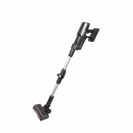 Aspirator vertical Goldmann GM1001D, 315 AW, 0,6 l, 3 trepte, Perie cu iluminare LED, 10.000 rpm, Negru