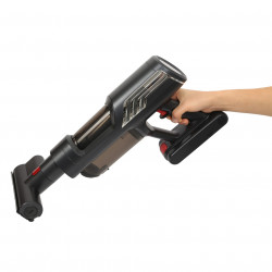 Aspirator vertical Goldmann GM1001D, 315 AW, 0,6 l, 3 trepte, Perie cu iluminare LED, 10.000 rpm, Negru