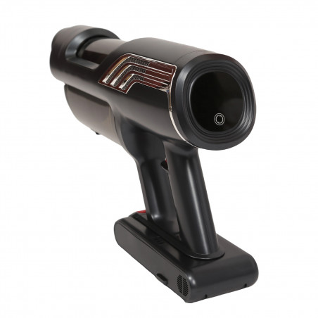 Aspirator vertical Goldmann GM1001D, 315 AW, 0,6 l, 3 trepte, Perie cu iluminare LED, 10.000 rpm, Negru