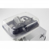 Masina de tocat electrica Caso FW 2000, 2000 W, 2 viteze, Reverse, Accesorii, Otel inoxidabil, Alb