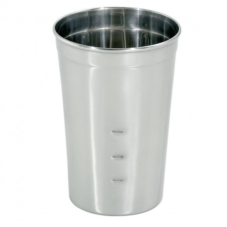Mixer frappe pentru bar Bartscher 135100, 85 W, 700 ml, 2 viteze, cap rabatabil, argintiu/cromat