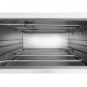 Cuptor electric pentru pizza Bartscher ST340, 1,5 kW, Pana la 33,5 cm, 50-250 °C, Elemente de incalzire superior si inferior, Otel zincat, Iinox