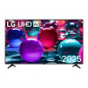 Televizor LG 55UA73003LA, 4K Ultra HD 3840 × 2160, 55″ (139 cm), clasa de eficiență energetică F, LED, Smart TV, upscaling AI, webOS, negru