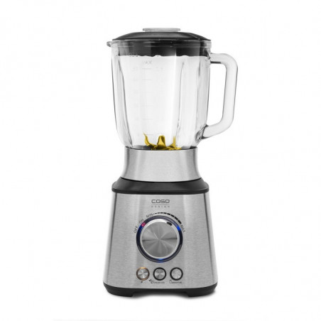 Blender multifuncțional Caso 3617 MX 1000, 1000 W, 1,7 l, 9500-17000 rpm, recipient din sticlă, reglare continuă a vitezei, funcție puls, oțel inoxidabil