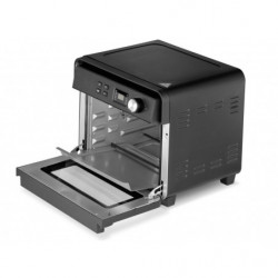 Cuptor multifunctional Air Fryer Caso AirFry Chef 1700, 1700 W, 22 l, 12 programe, 40-230°C, Timer, Iluminare, Functie de uscare, Negru