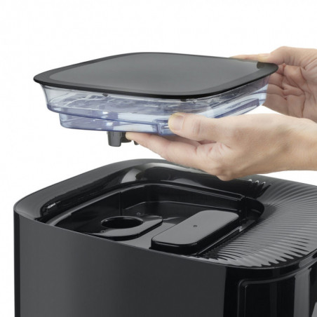 Friteuză cu aer cald și abur Caso AirFry & Steam 700, 1700 W, 7 l, 10 programe, 60-200 °C, cronometru, fereastră de vizualizare, alarmă, negru
