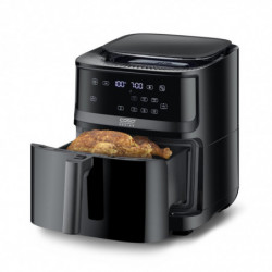 Friteuză cu aer cald și abur Caso AirFry & Steam 700, 1700 W, 7 l, 10 programe, 60-200 °C, cronometru, fereastră de vizualizare, alarmă, negru