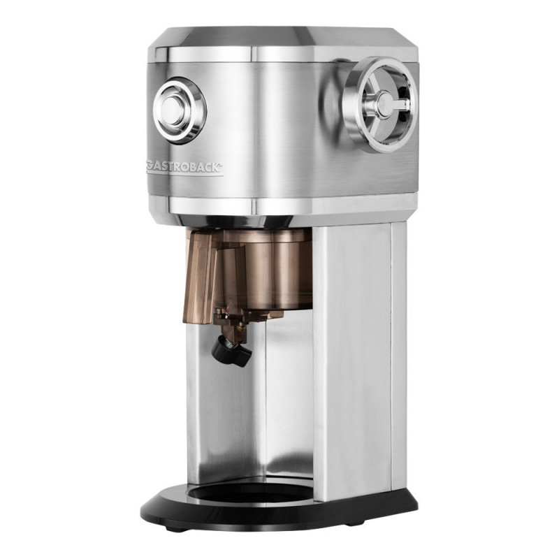 Aparat pentru deserturi cu gheață Gastroback Slushy & Ice Cream, 35 W, 200 ml, fin/grosier, 4 forme, inox