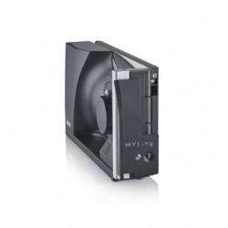 Aparat de feliat - feliator Graef MYtiny MT1006EU, 170 W, 17 cm, 0-15 mm, Protecție pentru copii, Pliabil, Antracit