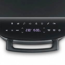 Friteuza cu aer cald si cuptor pentru pizza Caso AirFry & PizzaChef, 2850 W, 6 l, 11 programe, 50-230 °C, Timer, Memento, Pana la 30 cm, Negru