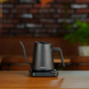 Fierbător electric Graef Pour-over GK502, 1200 W, 900 ml, 40-100 °C, funcție de menținere a căldurii, filtru, gura de scurgere tip „gât de lebădă”, negru mat