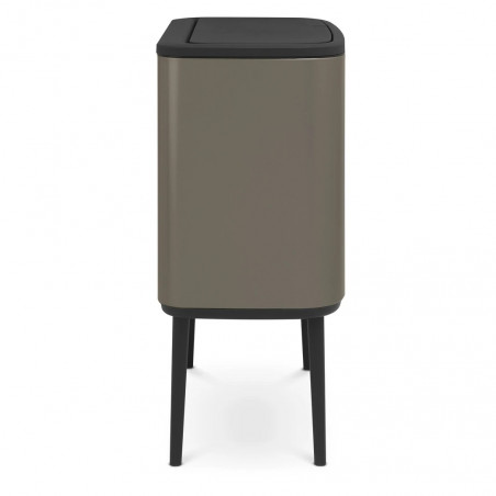 Coș de gunoi Brabantia Bo Touch 651105, 36 l, deschidere lină și silențioasă, deschidere largă, gri