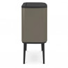 Coș de gunoi Brabantia Bo Touch 651105, 36 l, deschidere lină și silențioasă, deschidere largă, gri