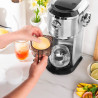 Aparat pentru deserturi cu gheață Gastroback Slushy & Ice Cream, 35 W, 200 ml, fin/grosier, 4 forme, inox