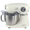 Mixer planetar Swiss Haus SH-KM2005, 1000 W, 5 l, 12 viteze, pornire treptată, cap rabatabil, vas din inox, bej