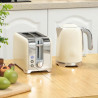 Prajitor de paine Swiss Haus SH-TO2020, 900 W, 7 niveluri de prajire, Dezghetare, Reincalzire, Oprire automata, Semnal sonor, Crem